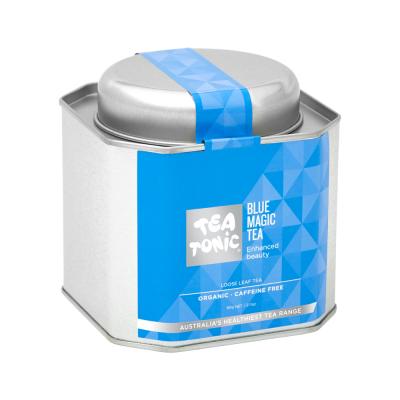 Tea Tonic Organic Blue Magic Tea Caddy Tin 60g